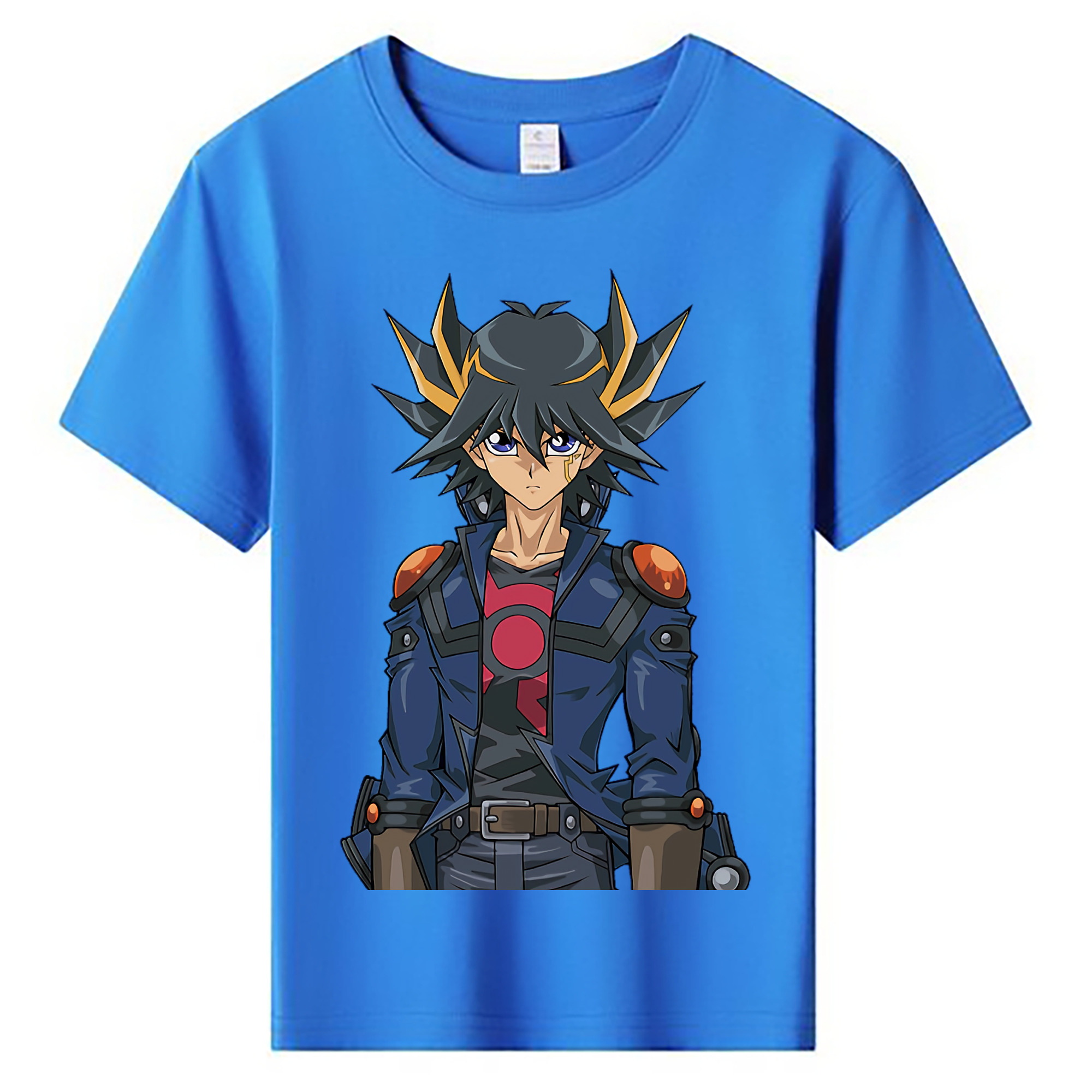 （画像用） 遊☆戯☆王 Yu-Gi-Oh! 綿100％キッズTシャツ（フロントプリント）